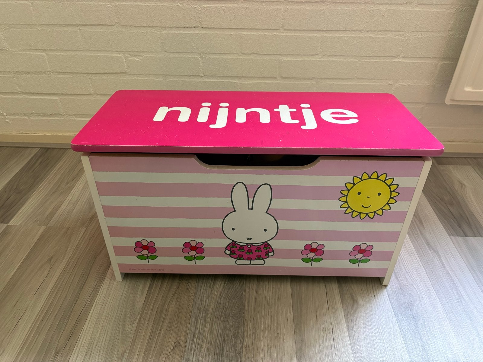 Nijntje speelgoedkist, Kinderen en Baby's, Ophalen, Gebruikt, Meisje