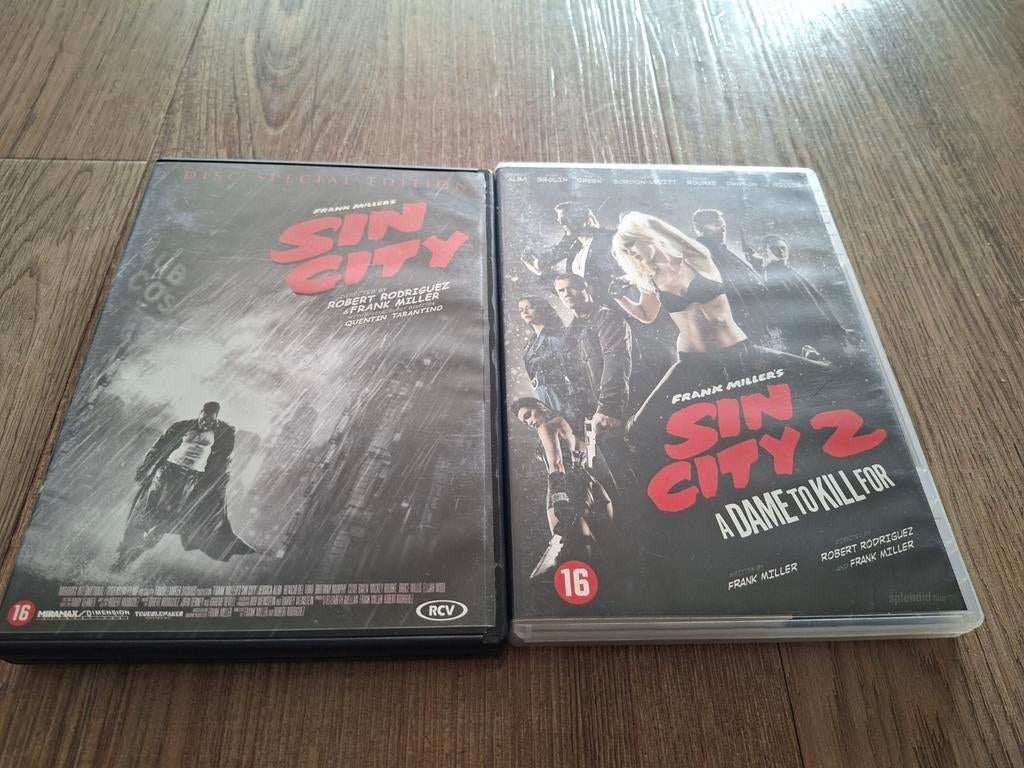 Sin City en Sin City 2 DVD's., Ophalen of Verzenden