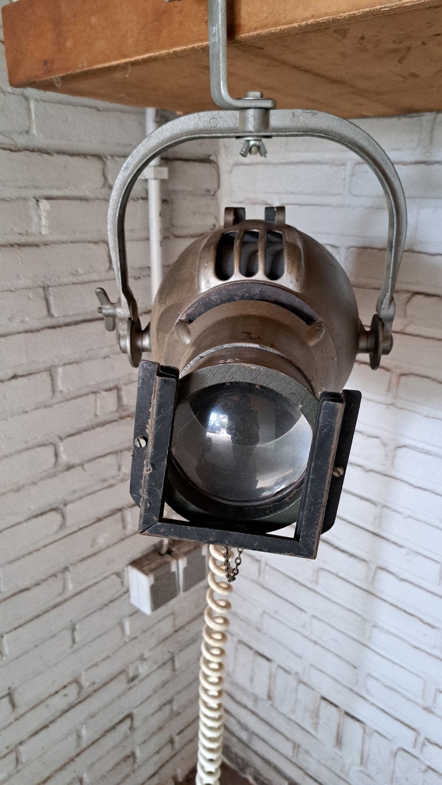 Vintage theaterlamp / studiolamp, Ophalen