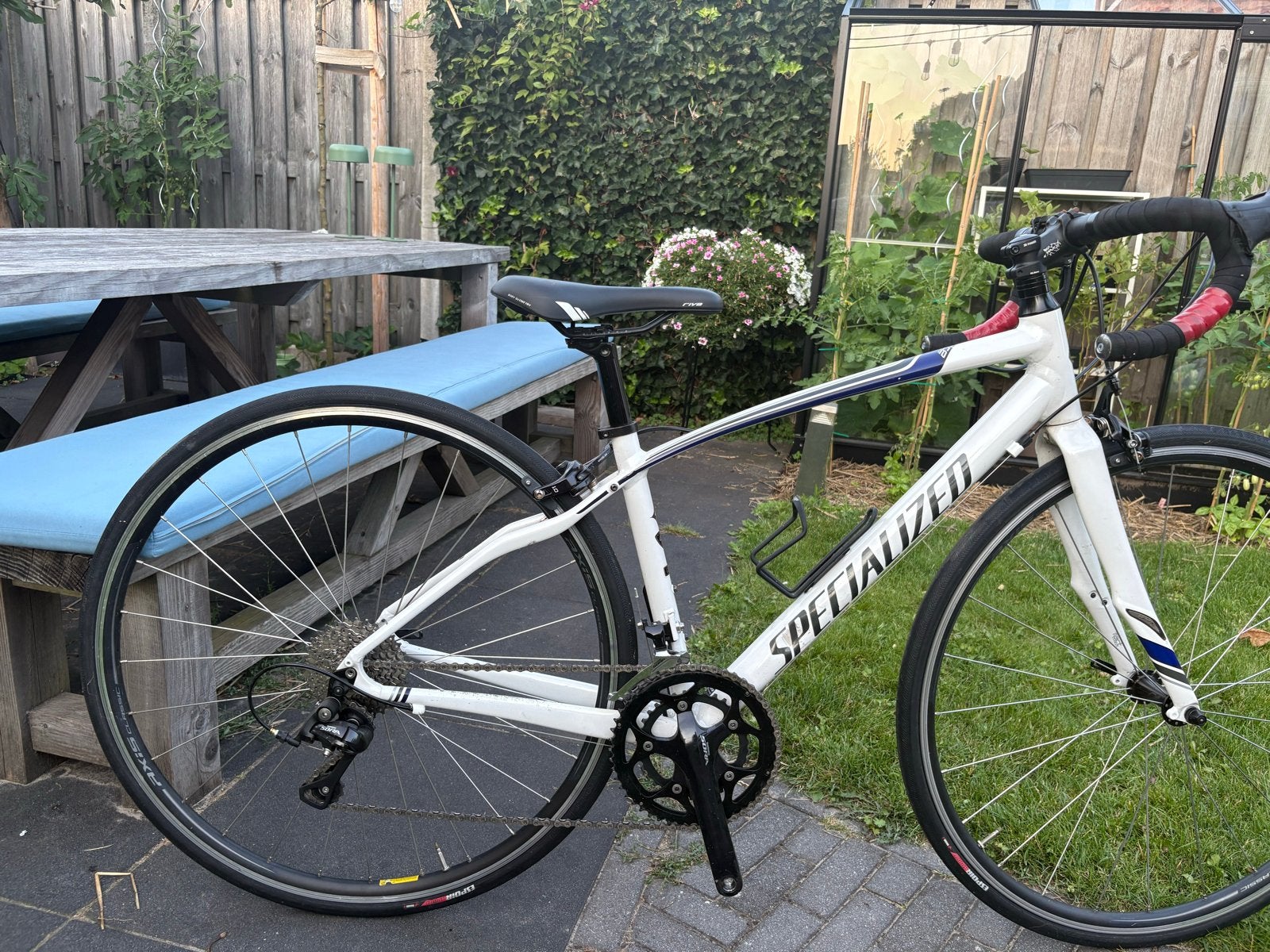 Specialized Dolce racefiets dames of kind  48cm Shimano Sora, 28 inch, Gebruikt, Velgrem, 47 tot 50 cm