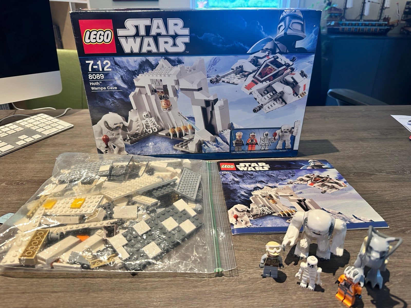 LEGO Star Wars 8089 Hoth Wampa Cave met figuren, Kinderen en Baby's, Speelgoed | Duplo en Lego, Star Wars, Lego, Ophalen of Verzenden