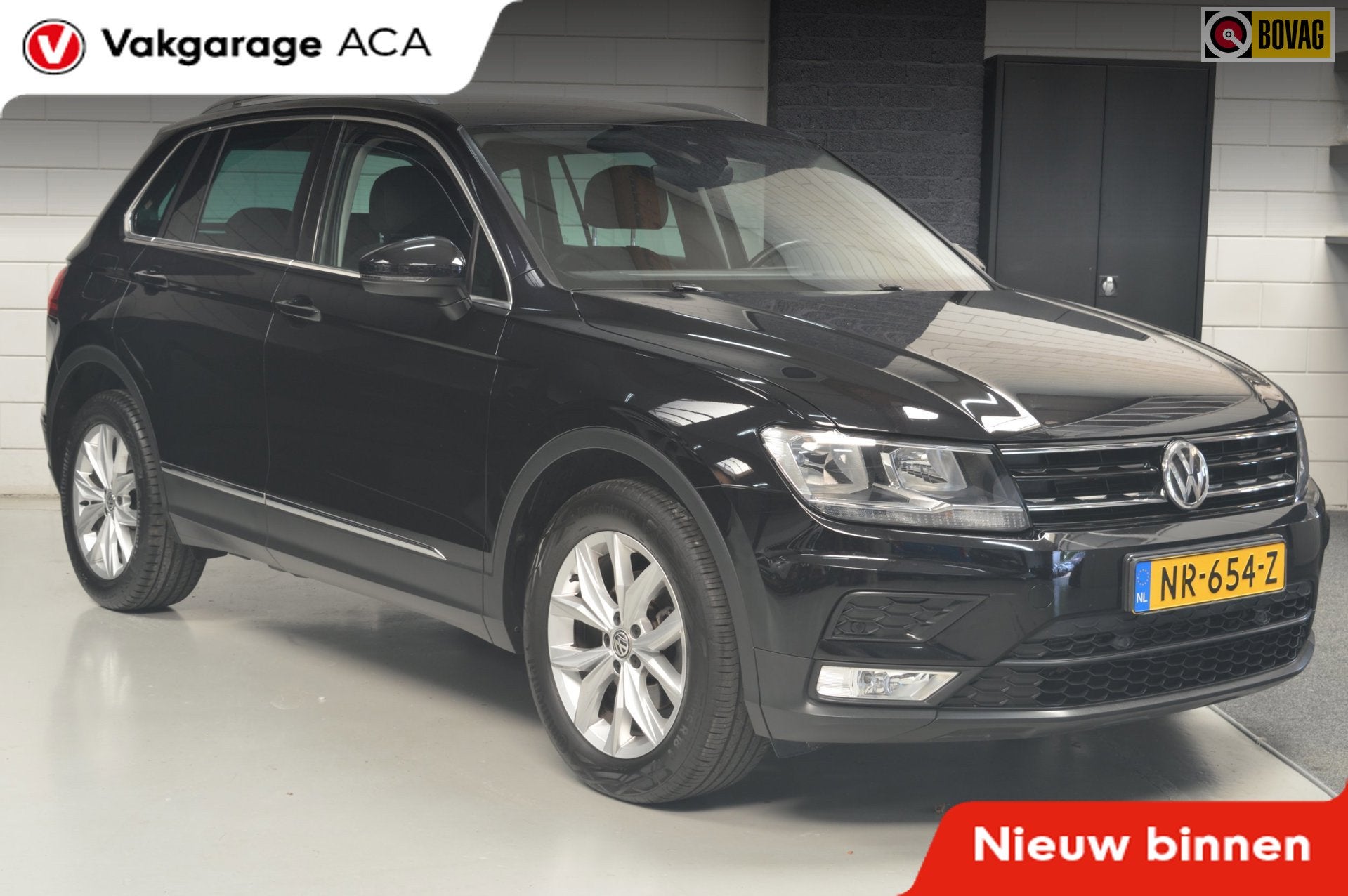 Volkswagen Tiguan 1.4 TSI ACT Comfortline Business // NAVI /, 4 cilinders, 150 pk, Zwart, Origineel Nederlands