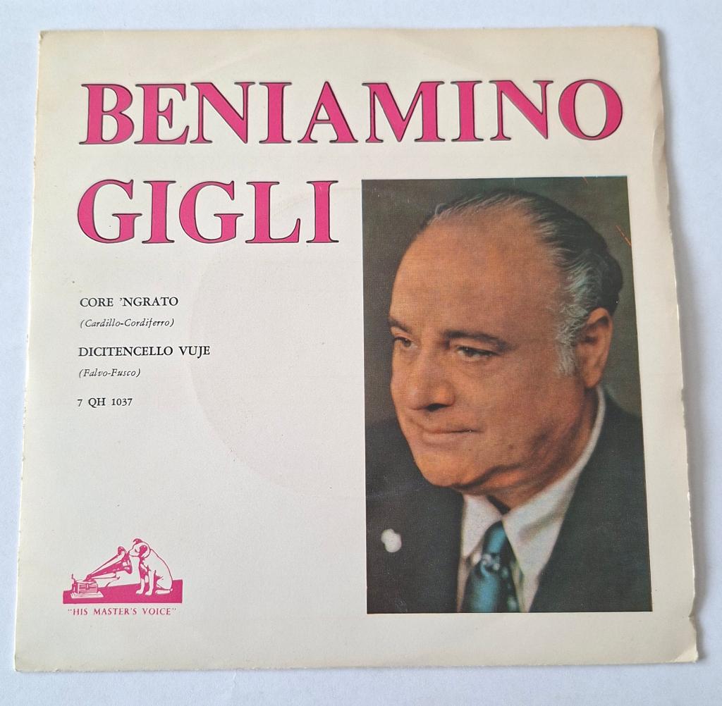 Beniamino Gigli - Core 'ngrato, Ophalen of Verzenden, Gebruikt, Klassiek, Single