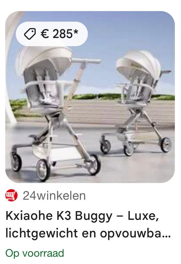 Kinderwagen Nieuw Sale van €285 nu voor, Ophalen of Verzenden, Nieuw