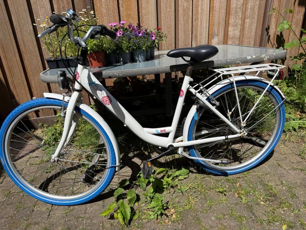 Bike Fun Kids 26 inch meisjes fiets 3 versnellingen, Terugtraprem, Versnellingen, Zo goed als nieuw, Ophalen