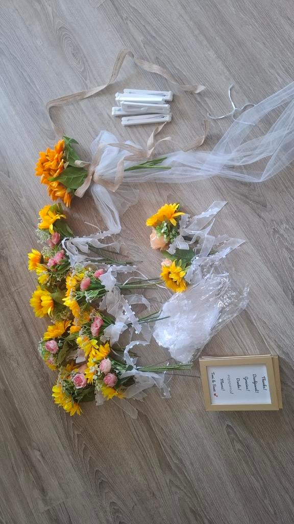 Diverse zomerse bruiloft decoratie, Ophalen, Versiering