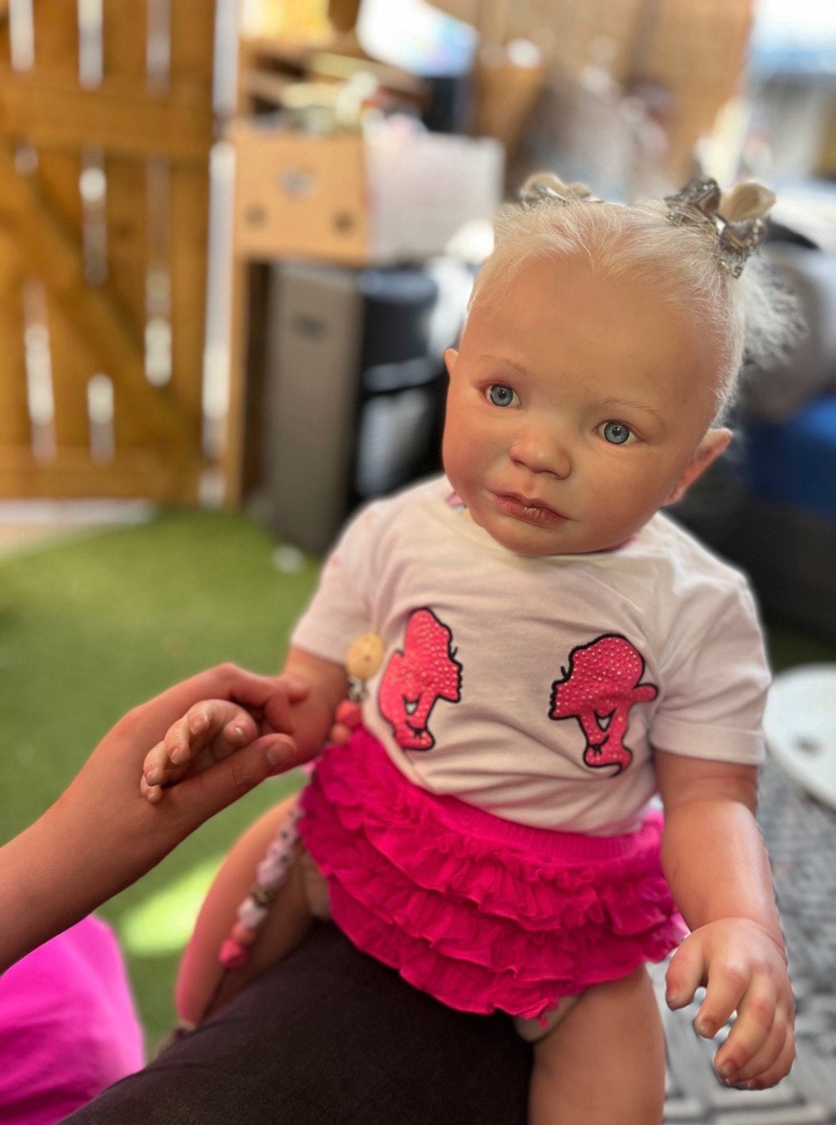 Reborn emmy, Ophalen of Verzenden, Zo goed als nieuw, Pop