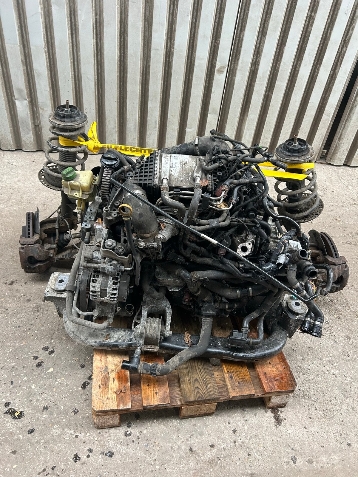 VW Transporter T6 Motor CXF 150pk DSG, Ophalen of Verzenden, Gebruikt, Volkswagen