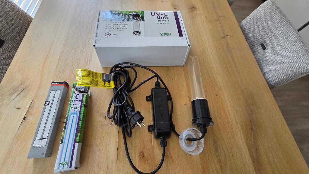 Velda Cross-Flow Biofill (met 18 watt UVC), Ophalen of Verzenden, Gebruikt, Vijverfilter