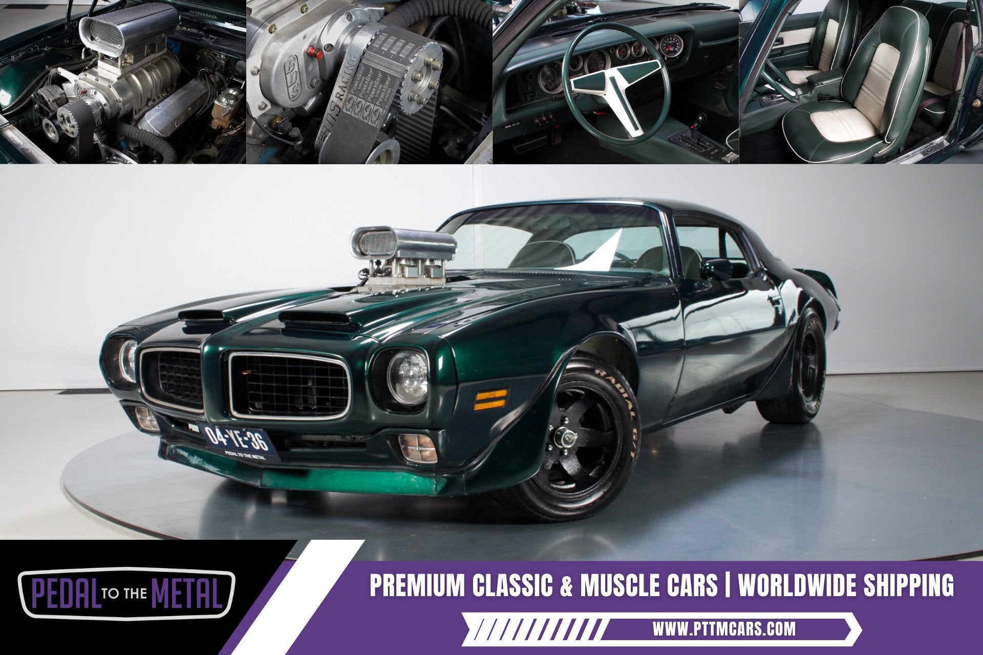 1975 Pontiac Firebird Formula Blower 800 HP, Auto's, Pontiac, Gebruikt, 8 cilinders, Overige carrosserieën, Leder