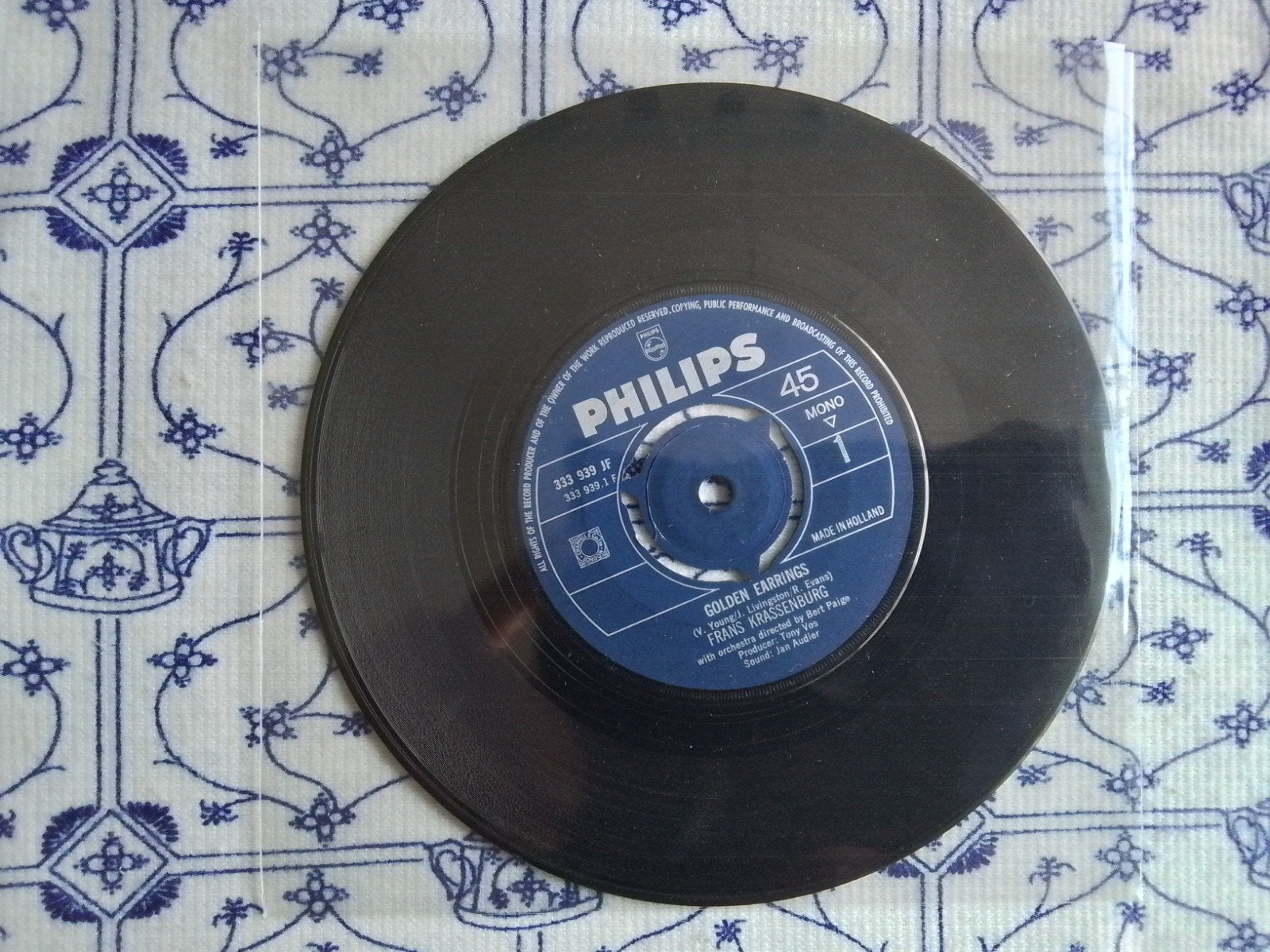 Frans krassenburg           Golden earings, Ophalen of Verzenden, Zo goed als nieuw, 7 inch, Pop
