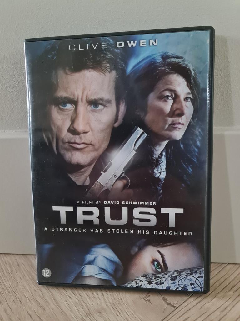 TRUST DVD - Spannende Thriller met Clive Owen, Vanaf 12 jaar, Ophalen of Verzenden, Zo goed als nieuw, Actiethriller