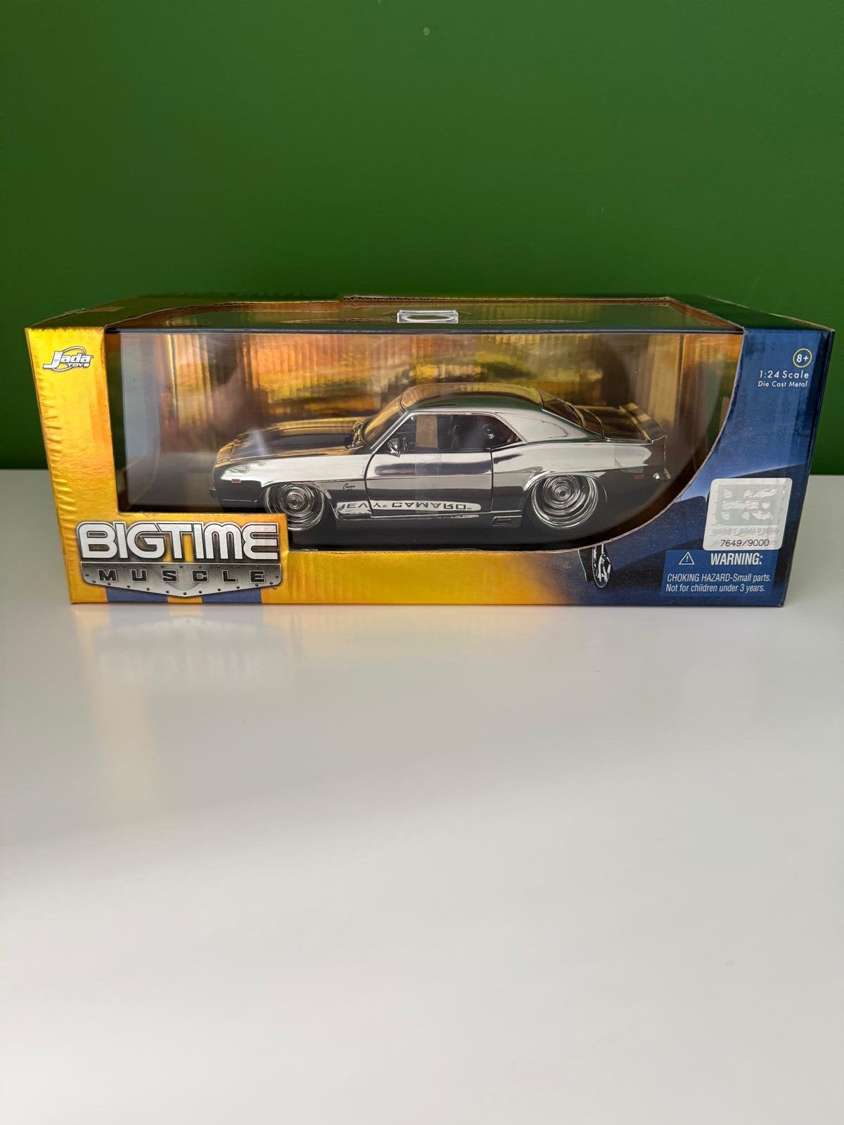 Jada Toys Dub City Big Time Muscle 1:18 ‘69 Camaro, Overige merken, Auto, 1:32 tot 1:50, Ophalen of Verzenden