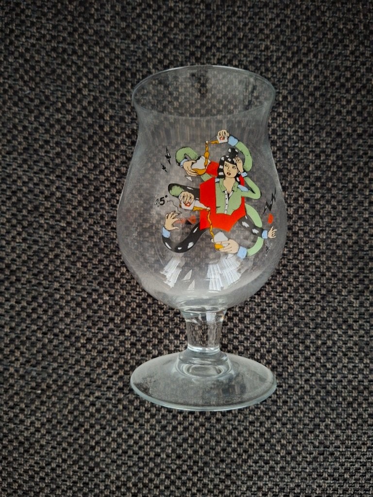 Duvel Manuel Murillo Bierglas - Limited Edition, Ophalen of Verzenden, Nieuw, Glas of Glazen, Duvel