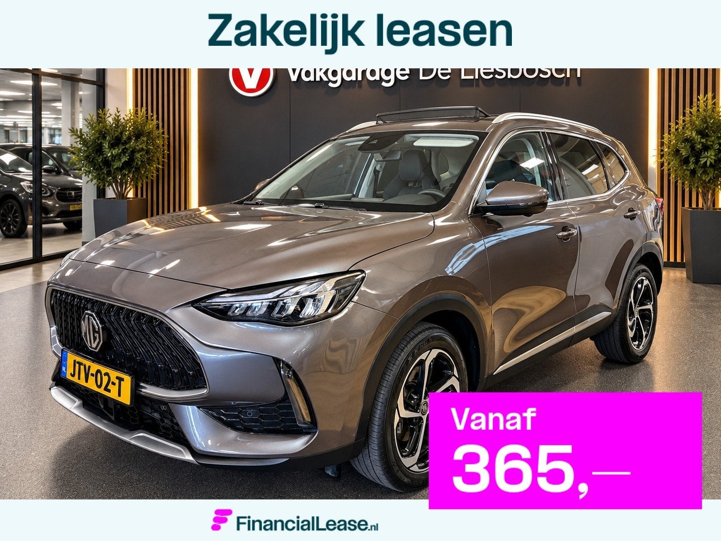 MG EHS 1.5 TGDI Luxury PHEV / automaat / 360camera / Leder/, Gebruikt, 4 cilinders, Verwarmde buitenspiegels, Bedrijf