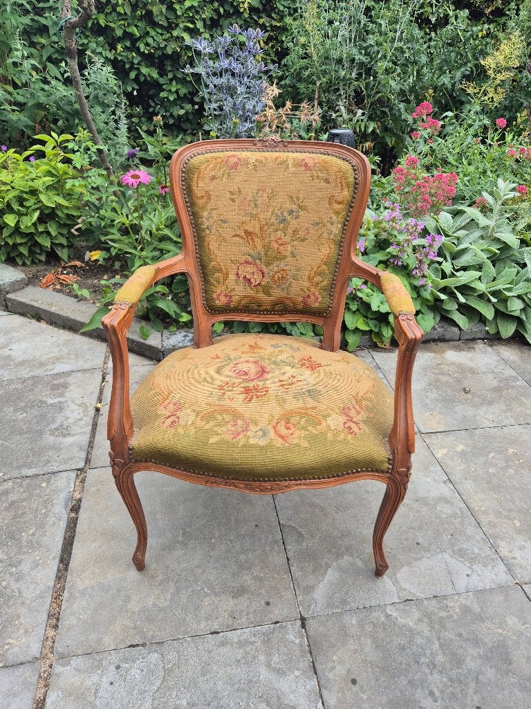 Franse antieke stoel Empire top 1800, Ophalen