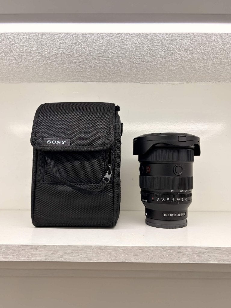 Sony FE 16–35 mm F2.8 GM II, Sony E-mount, Zonnekap, Sony, Zo goed als nieuw