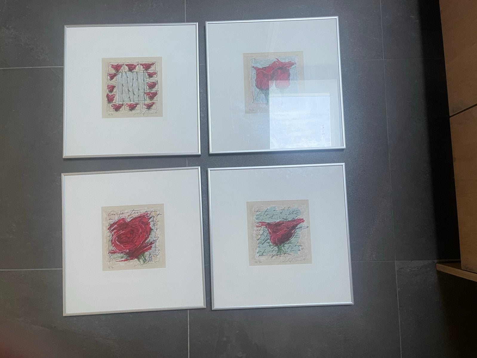 Kleurzeefdrukken richard smeets  ingelijst kunst dezign, Antiek en Kunst, Kunst | Litho's en Zeefdrukken, Ophalen