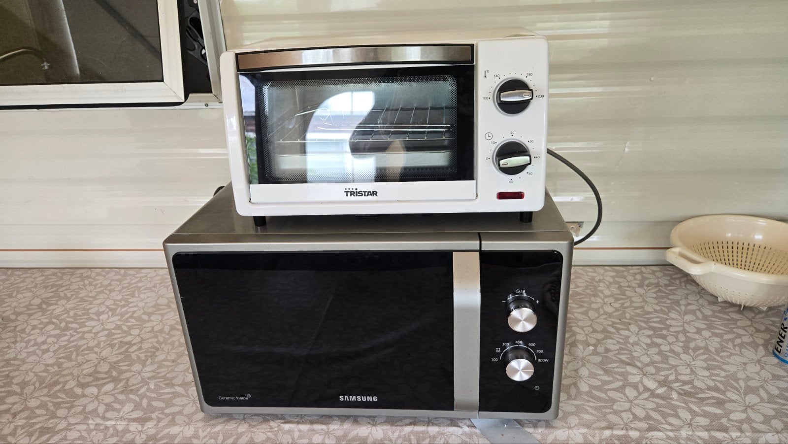 Samsug magnetron  en oven voor broodtjes, Witgoed en Apparatuur, Ophalen of Verzenden, Zo goed als nieuw, Minder dan 45 cm