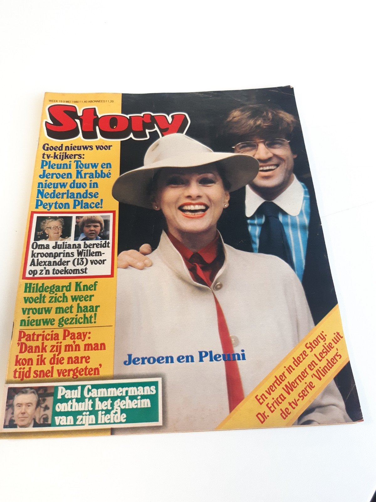 Story 1980. Nr. 19 - Pleuni Touw. Jeroen Krabbe. Hildegard K, Verzamelen, Tijdschriften, Kranten en Knipsels, Tijdschrift, 1980 tot heden