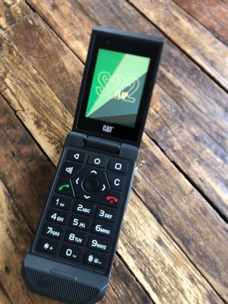 CAT S22 Flip, Ophalen, Inklapmodel, Zo goed als nieuw, Zonder simlock