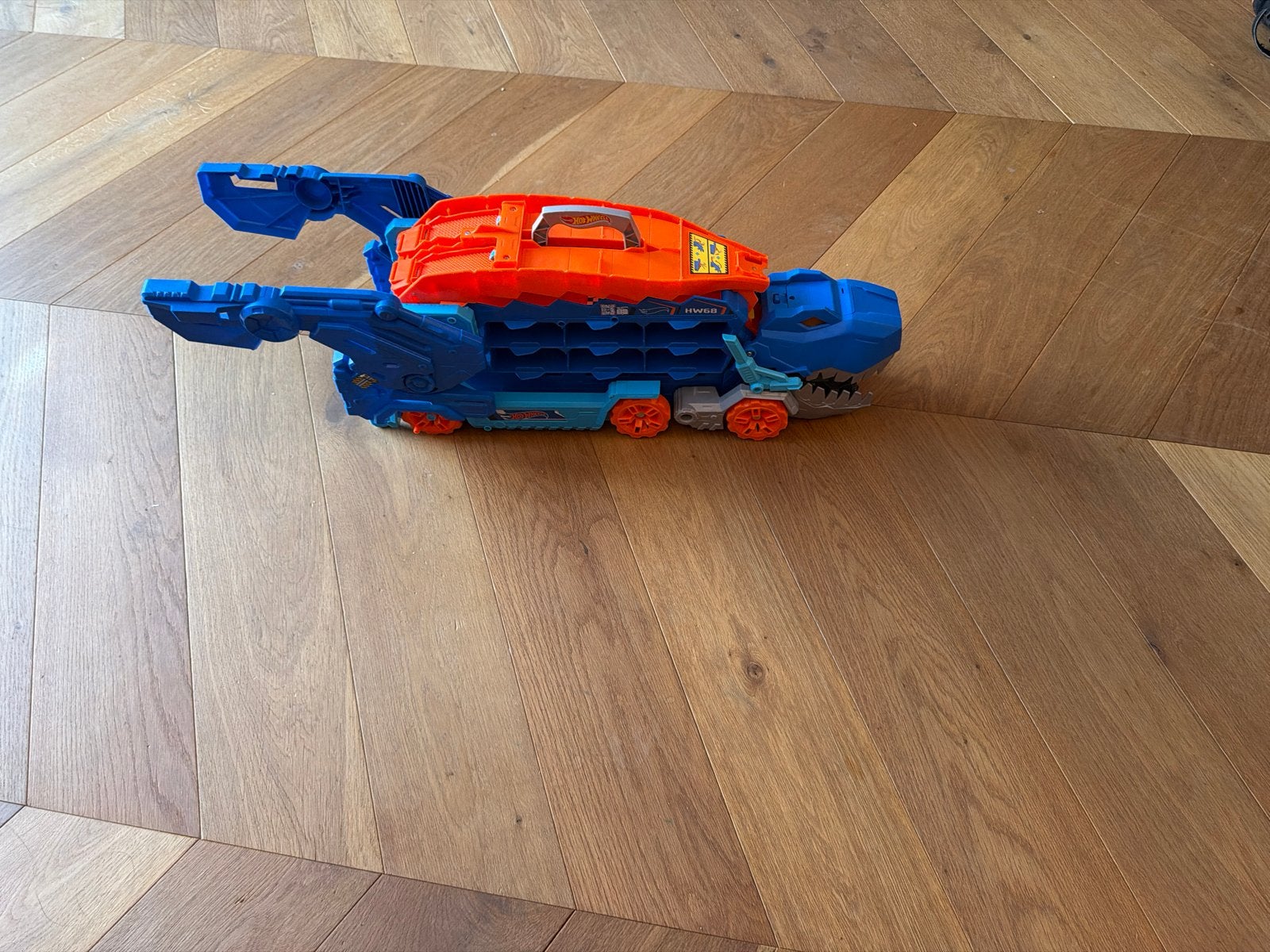 Hot Wheels City Shark Chomp Transport, Ophalen, Gebruikt
