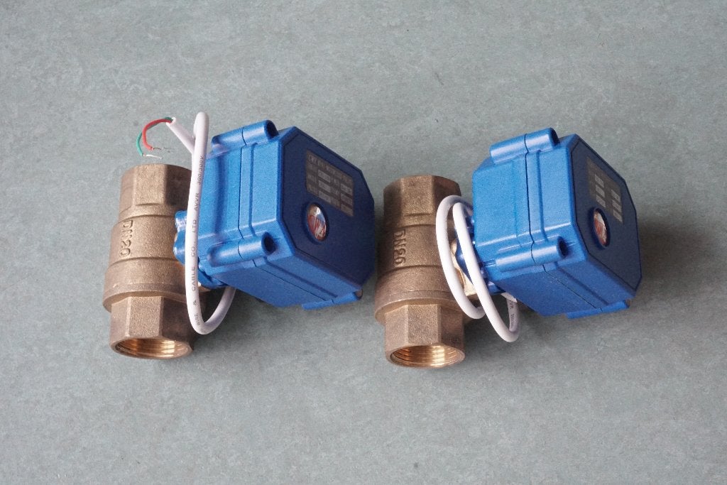 2 gemotoriseerde afsluiters voor 3/4", Overige materialen, Verzenden, Overige typen, Nieuw