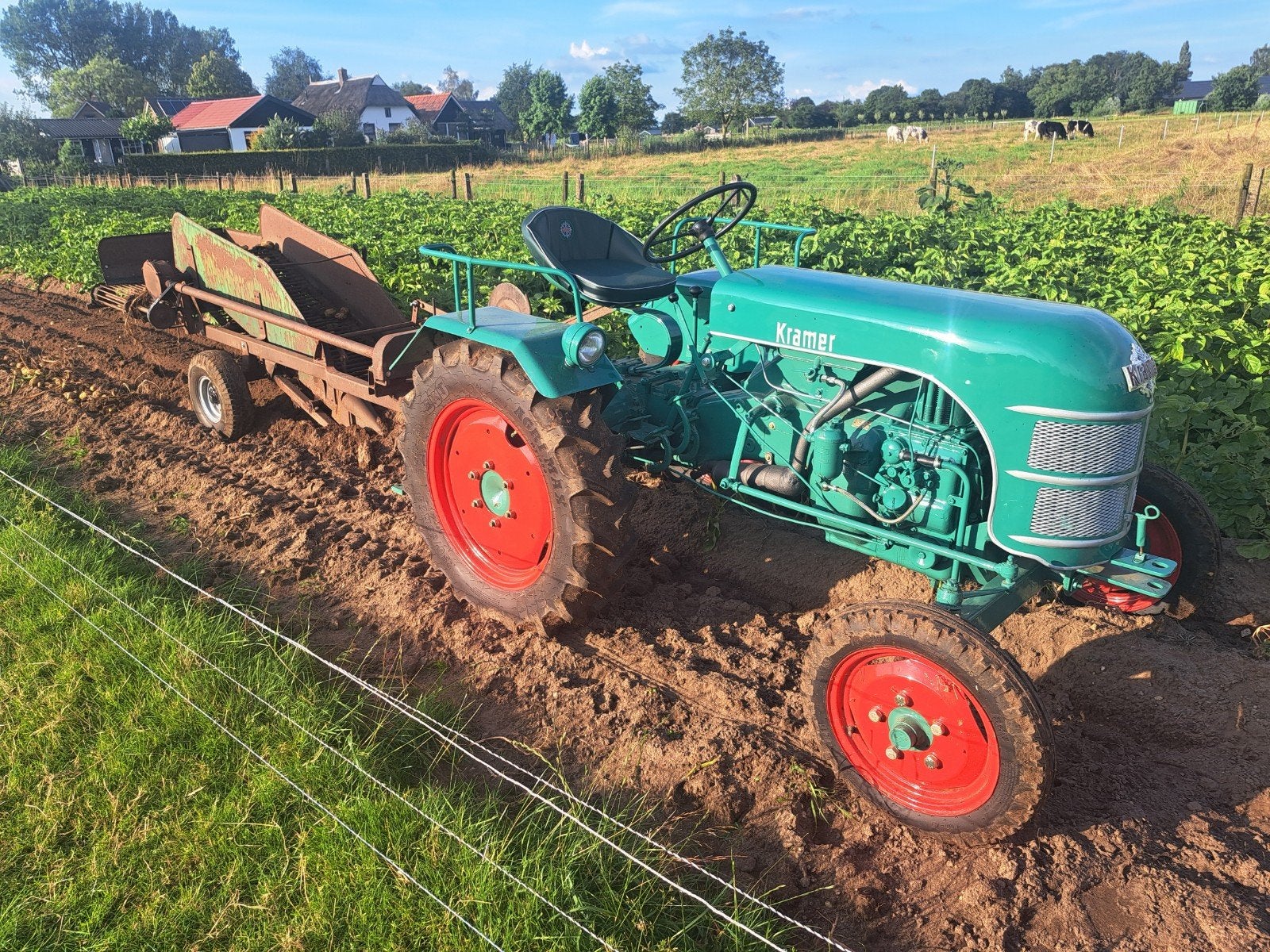 Romas aardappelrooier, Zakelijke goederen, Ophalen, Akkerbouw, Aardappeltechniek