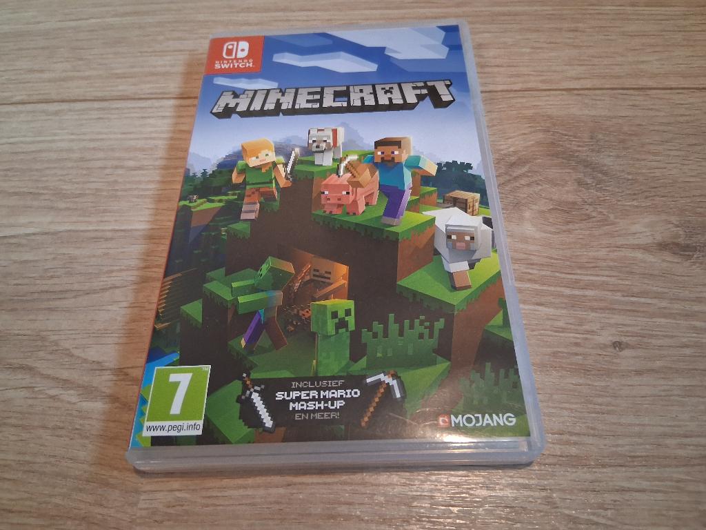 Nintendo Switch Minecraft – zo goed als nieuw, Zo goed als nieuw, 3 spelers of meer, Vanaf 7 jaar, Ophalen