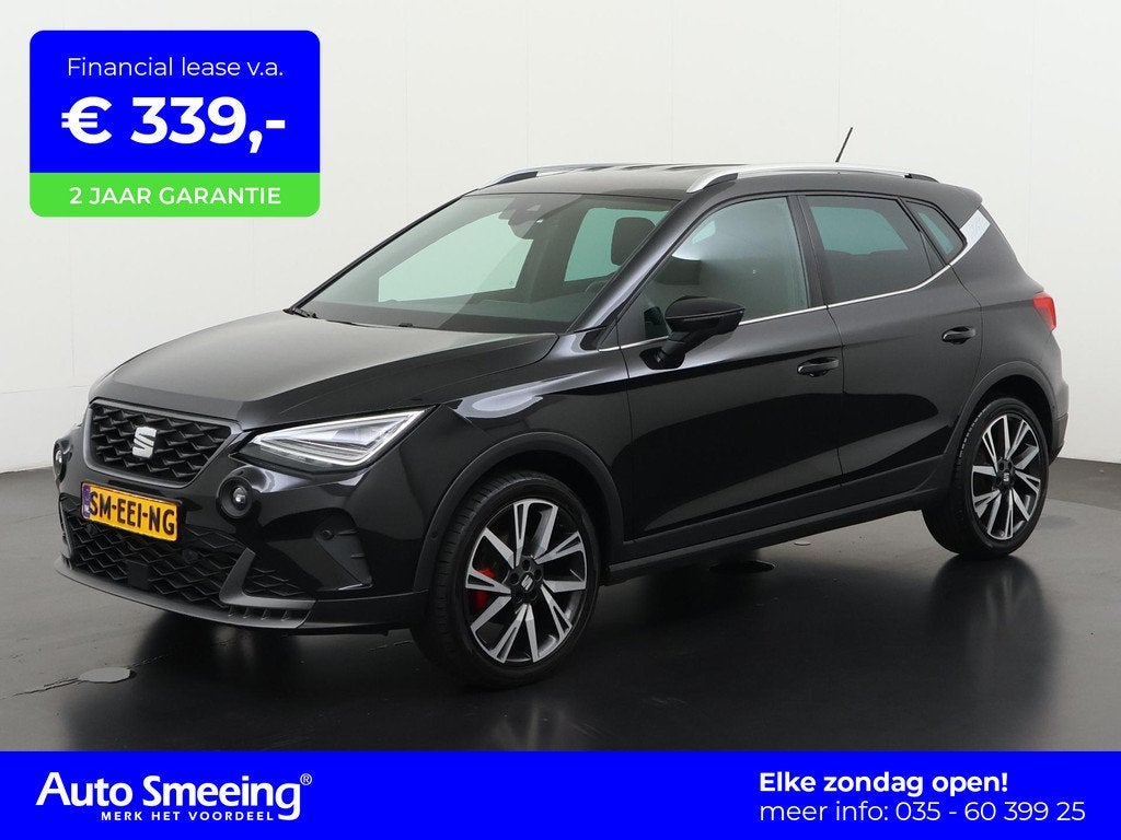 SEAT Arona 1.5 TSI FR DSG | Digital Cockpit | Camera | Zonda, Auto's, Seat, 12 maanden, 4 cilinders, Alcantara, Zwart