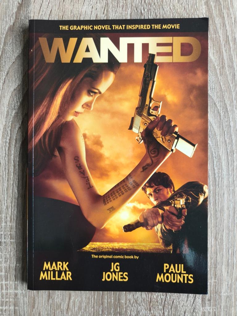 Wanted Graphic Novel - Filmuitgave met Angelina Jolie, Eén stripboek, Ophalen of Verzenden, Zo goed als nieuw, Mark Millar