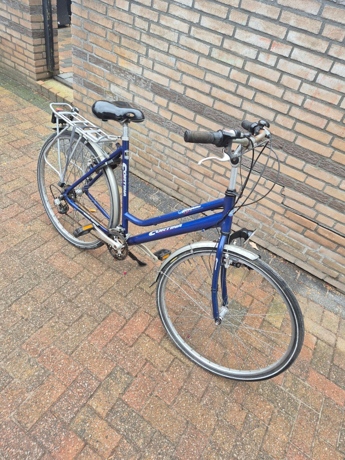 Cortina fiets met 21 versnellingen, Gebruikt, Velgrem, Versnellingen, 50 tot 53 cm