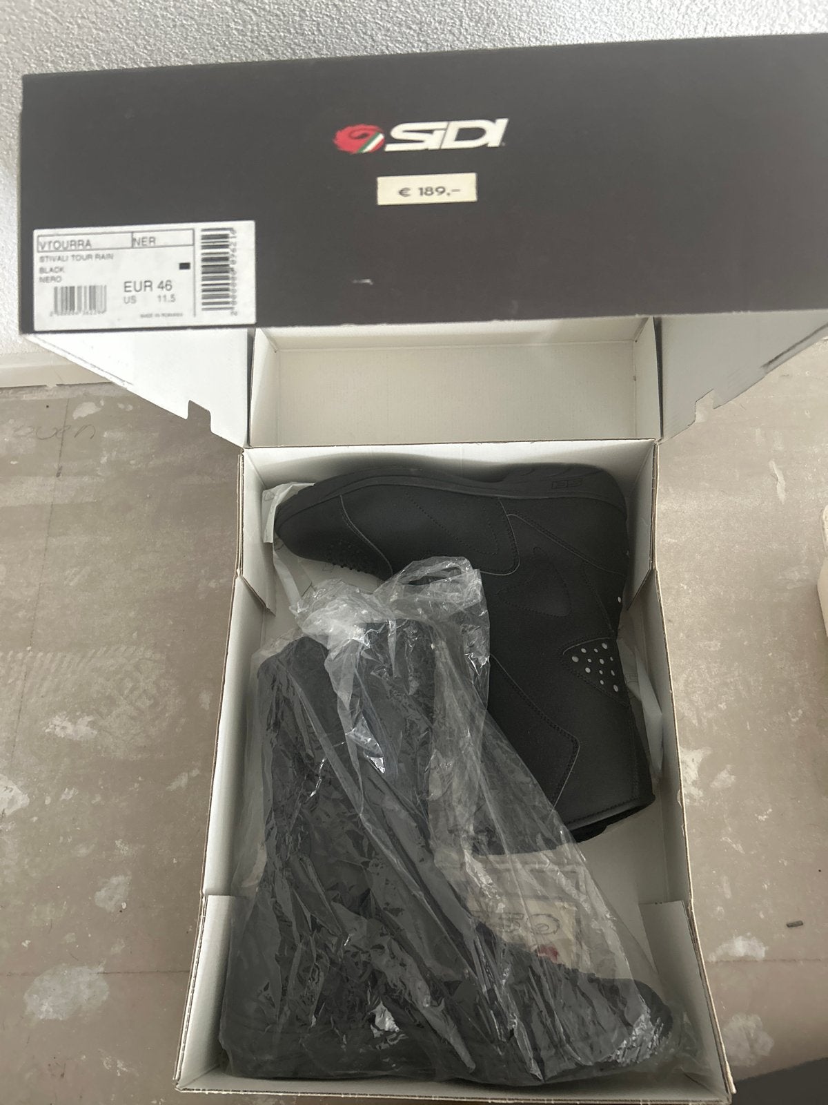 Nieuwe Sidi Motorlaarzen - Maat 46, Motoren, Kleding | Motorkleding, Ophalen of Verzenden, Nieuw met kaartje, Heren, Laarzen
