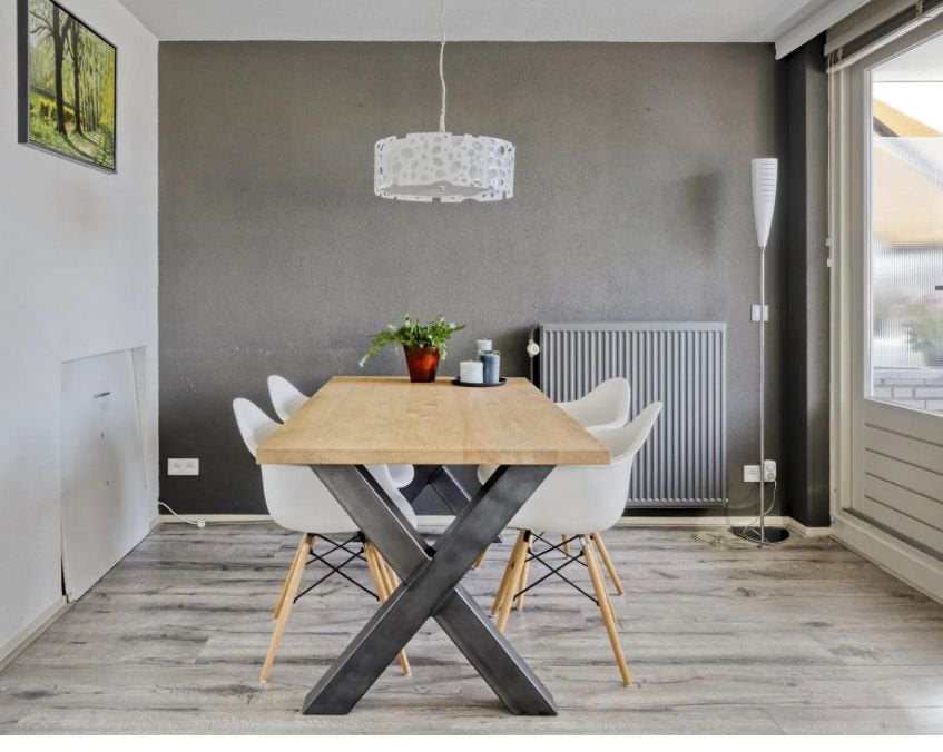 Eettafel, Huis en Inrichting, Tafels | Eettafels, 200 cm of meer, Zo goed als nieuw, Rechthoekig, 50 tot 100 cm