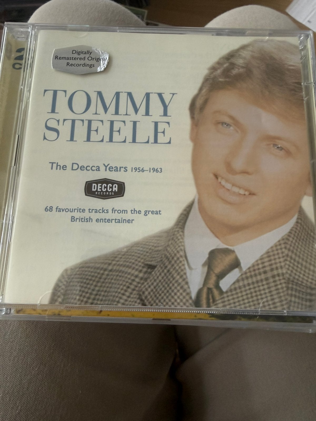 2 cd tommy steele the decca years, Ophalen of Verzenden, Zo goed als nieuw