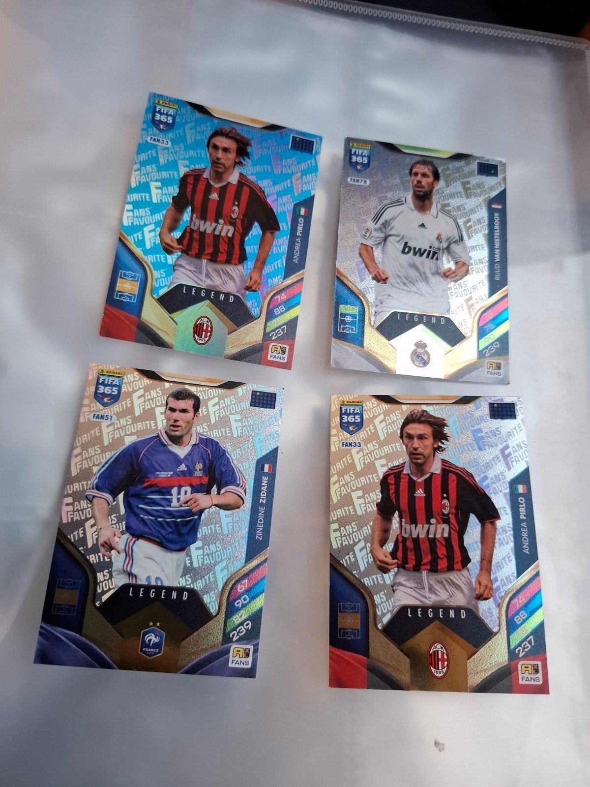 Panini FIFA 365 Adrenalyn XL Legend Kaarten + Codes, Ophalen of Verzenden, Zo goed als nieuw, Buitenlandse clubs, Spelerskaart