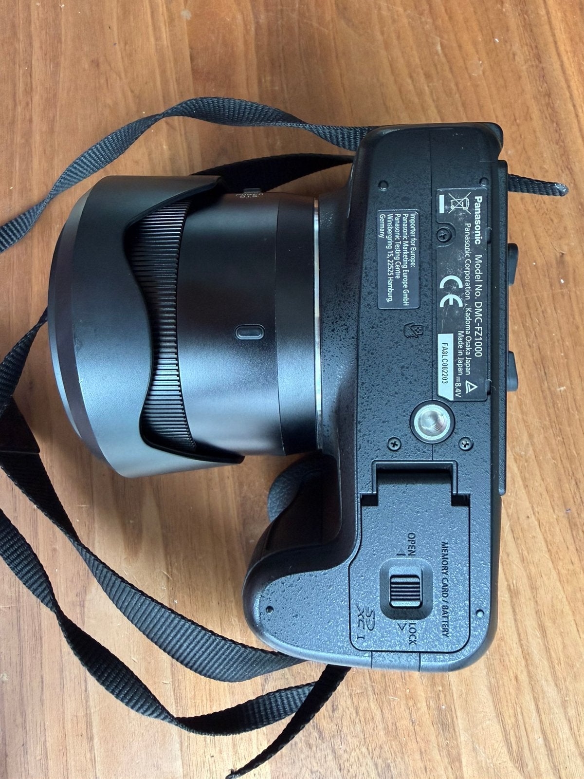Panasonic FZ-1000, Ophalen, Panasonic, Geheugenkaart, Zo goed als nieuw