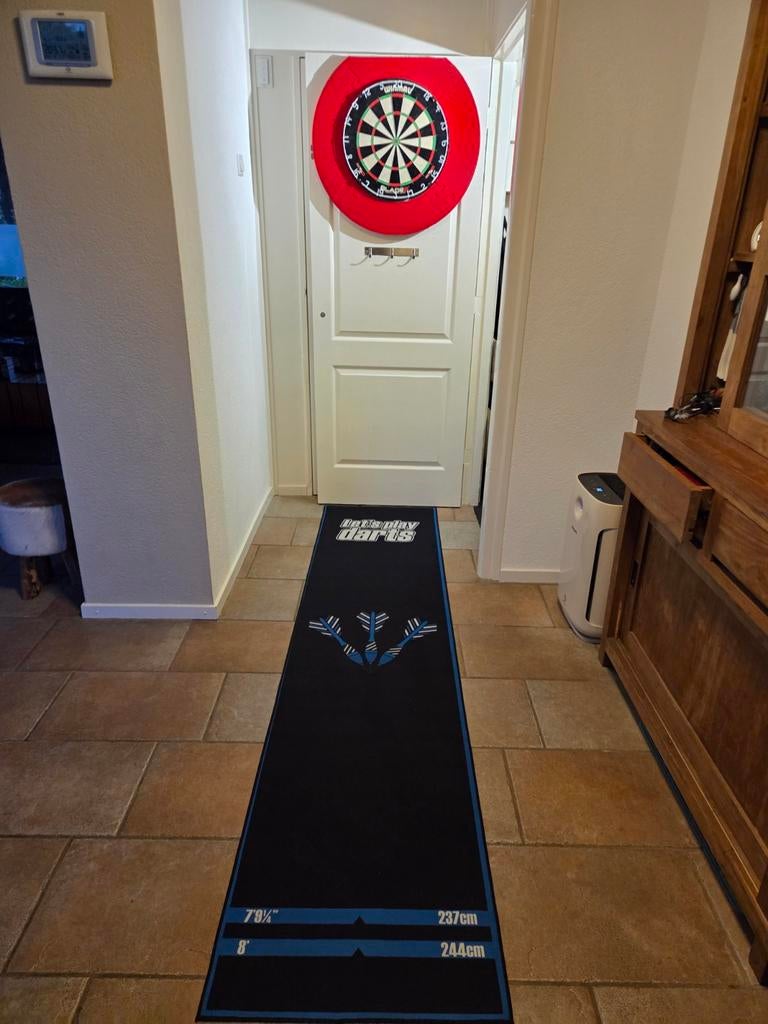 Dartmat nieuw met oche van zware kwaliteit, Ophalen of Verzenden, Nieuw