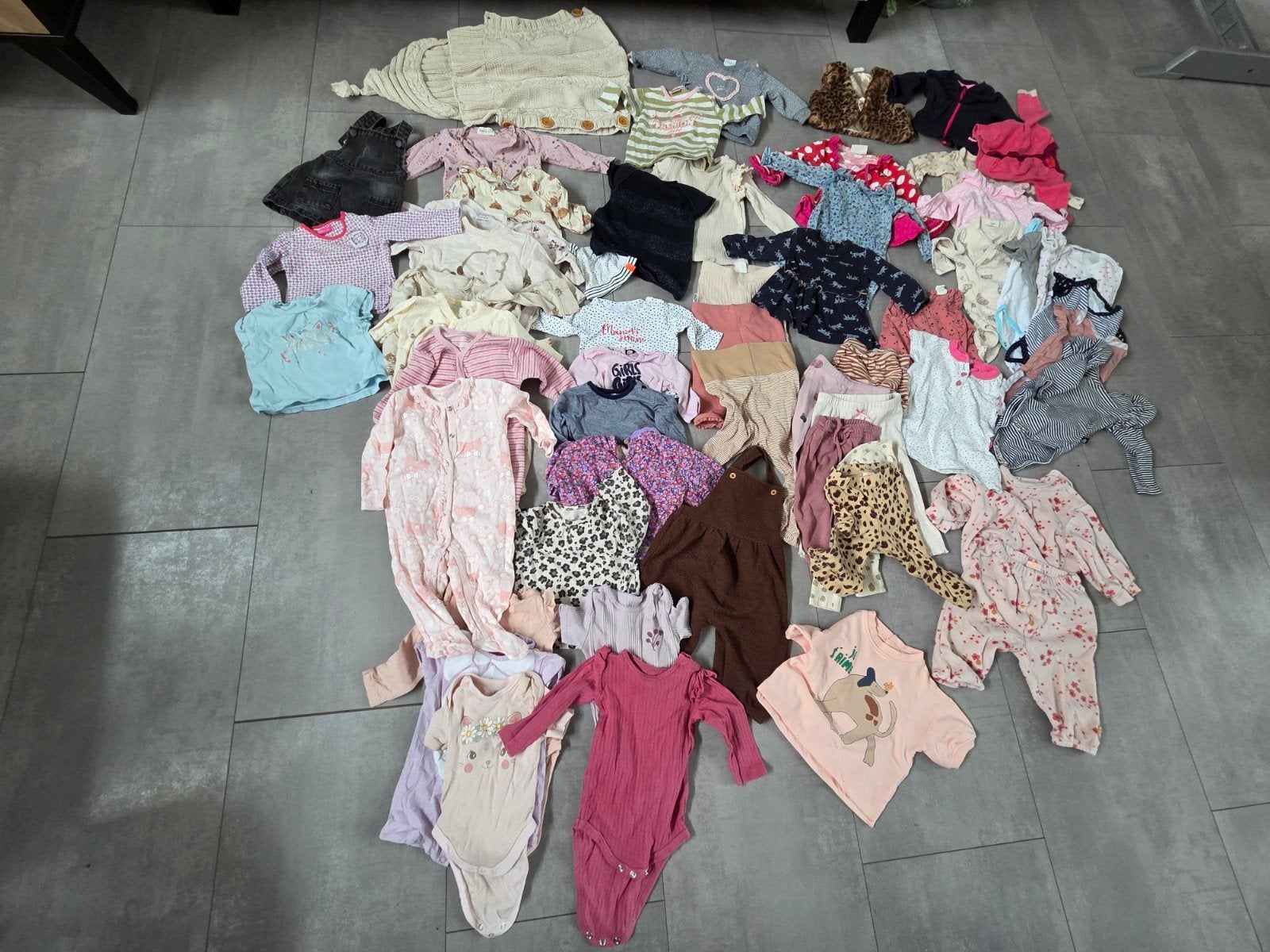 babykleding pakket meisje maat 50 tot 68, Kinderen en Baby's, Ophalen, Gebruikt, Overige maten