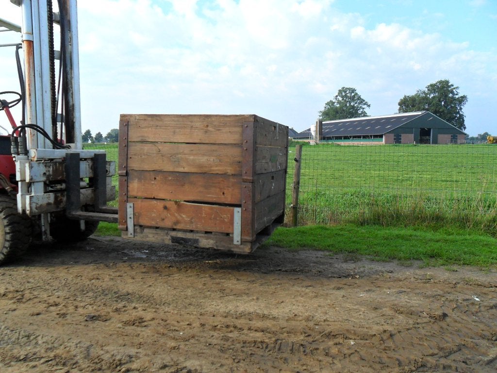 houten kuub kisten, Tuin en Terras, Haardhout, Minder dan 3 m³, Ophalen