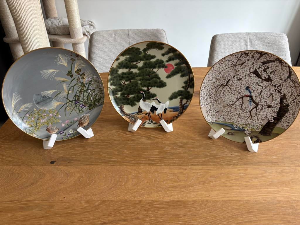 “Franklin Mint 1979, Birds and Flowers of the Orient, Antiek en Kunst, Antiek | Porselein, Ophalen