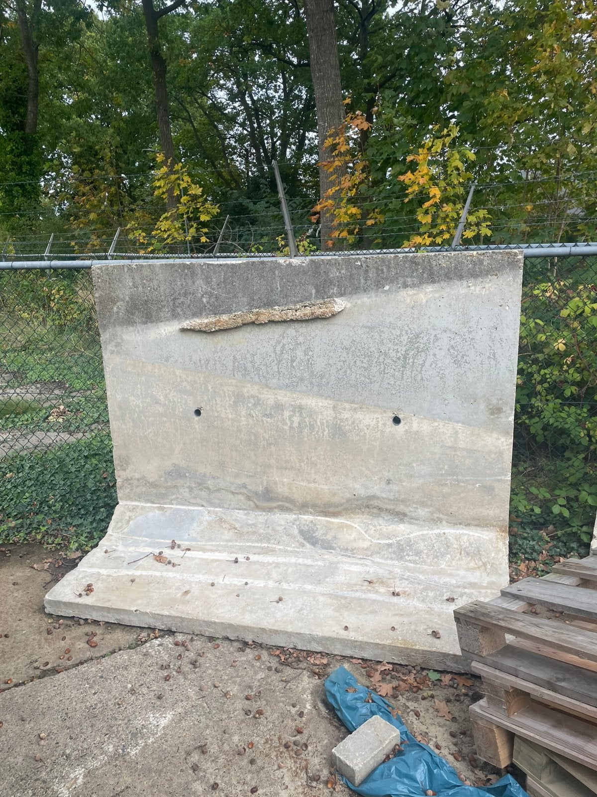 L element beton 2 maten, Ophalen, Gebruikt, Beton