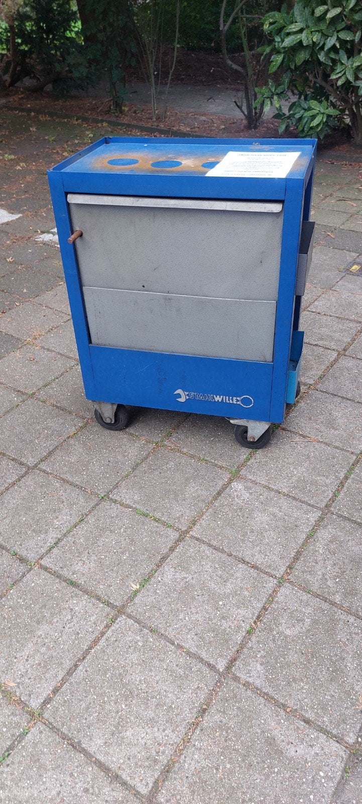 Gereedschapskist op wielen - Stahlwille, Ophalen, Gebruikt