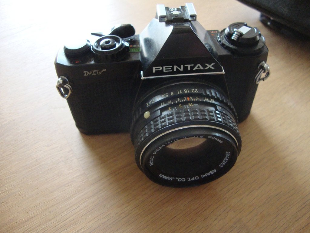 Pentax MV camera, Gebruikt, Spiegelreflex, Onbekend, Ophalen of Verzenden