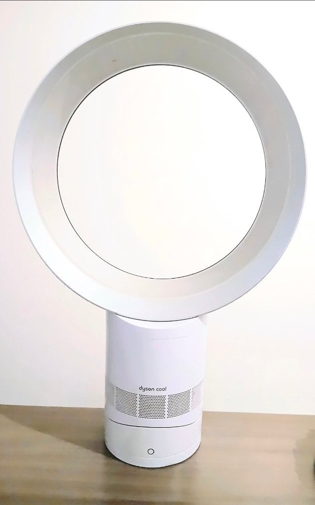 Dyson Cool AM06 Tafelventilator - met Afstandsbediening, Ophalen of Verzenden, Ventilator met afstandsbediening, Zo goed als nieuw