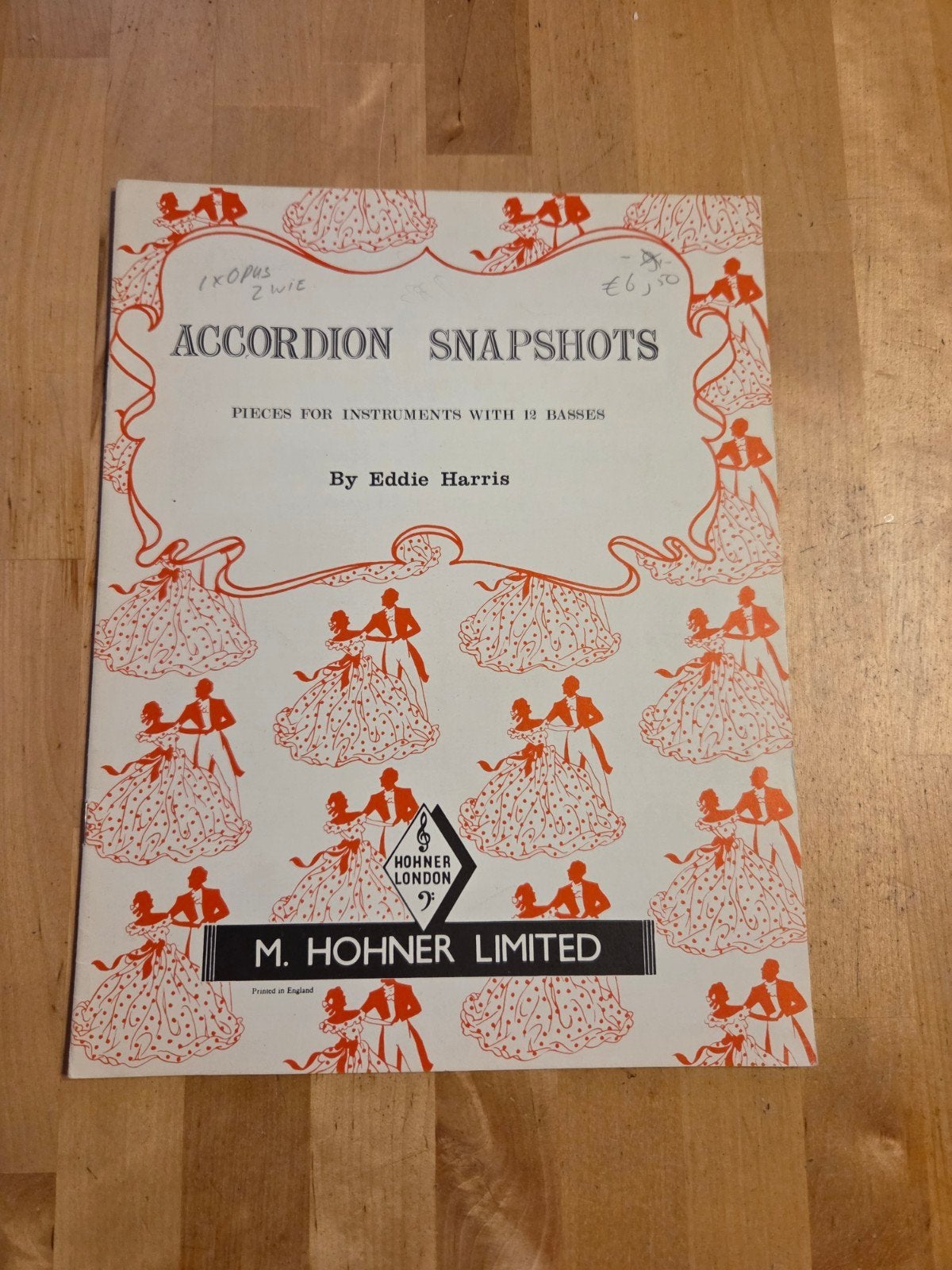 Accordeon Snapshots - M. Hohner Limited - Muziekboek, Gebruikt, Verzenden, Overige genres, Overige soorten