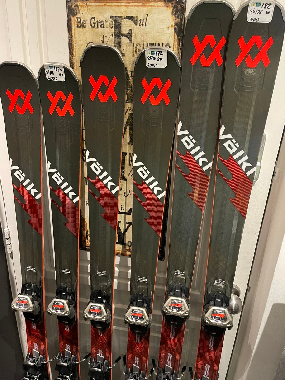 182cm VOLKL PEREGRINE 80. 25/26 All Mountain gevorderd top!