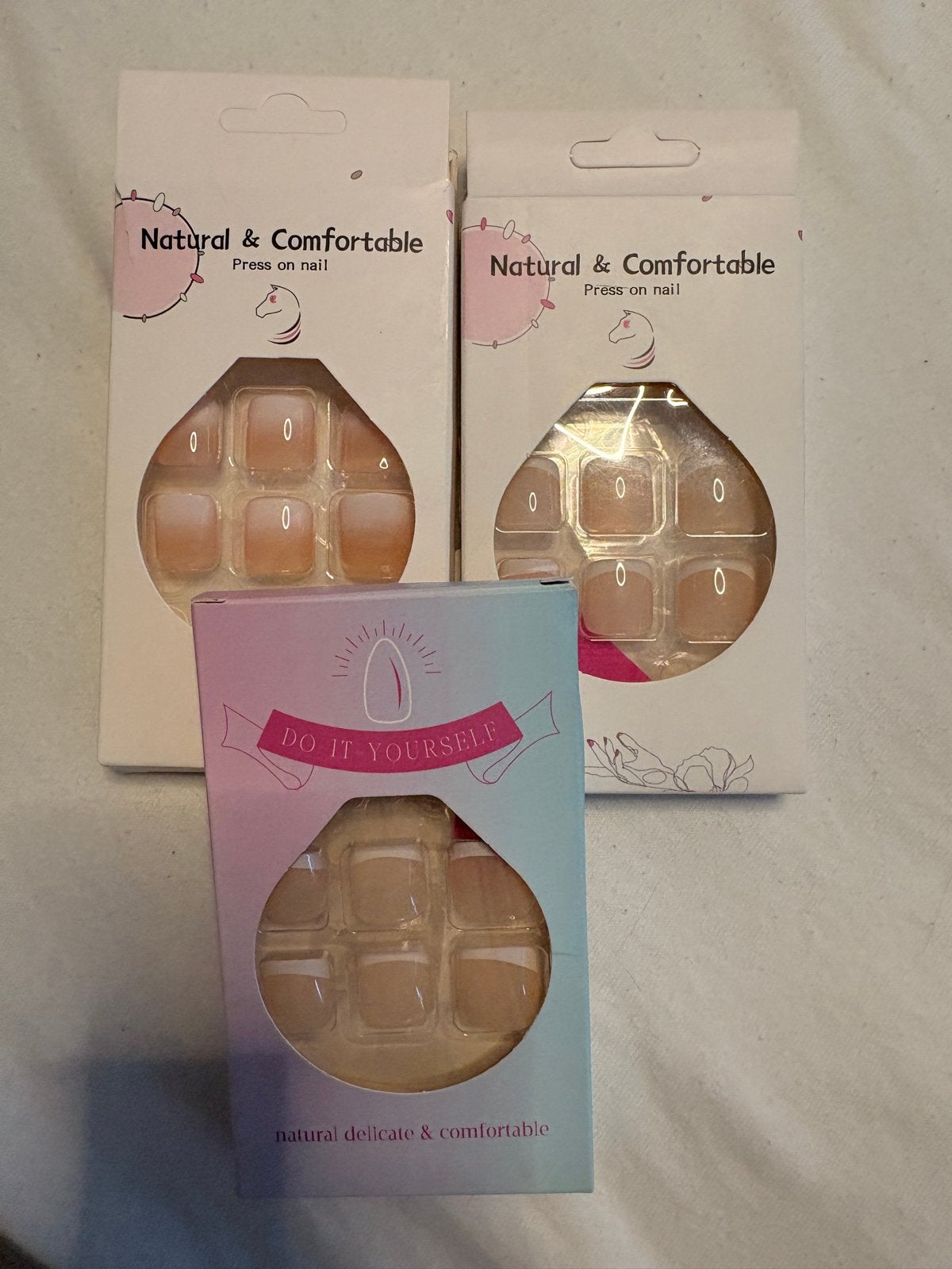 Nieuwe Press-on Teennagels - Natuurlijk & Comfortabel, Ophalen of Verzenden, Nieuw, Overige typen