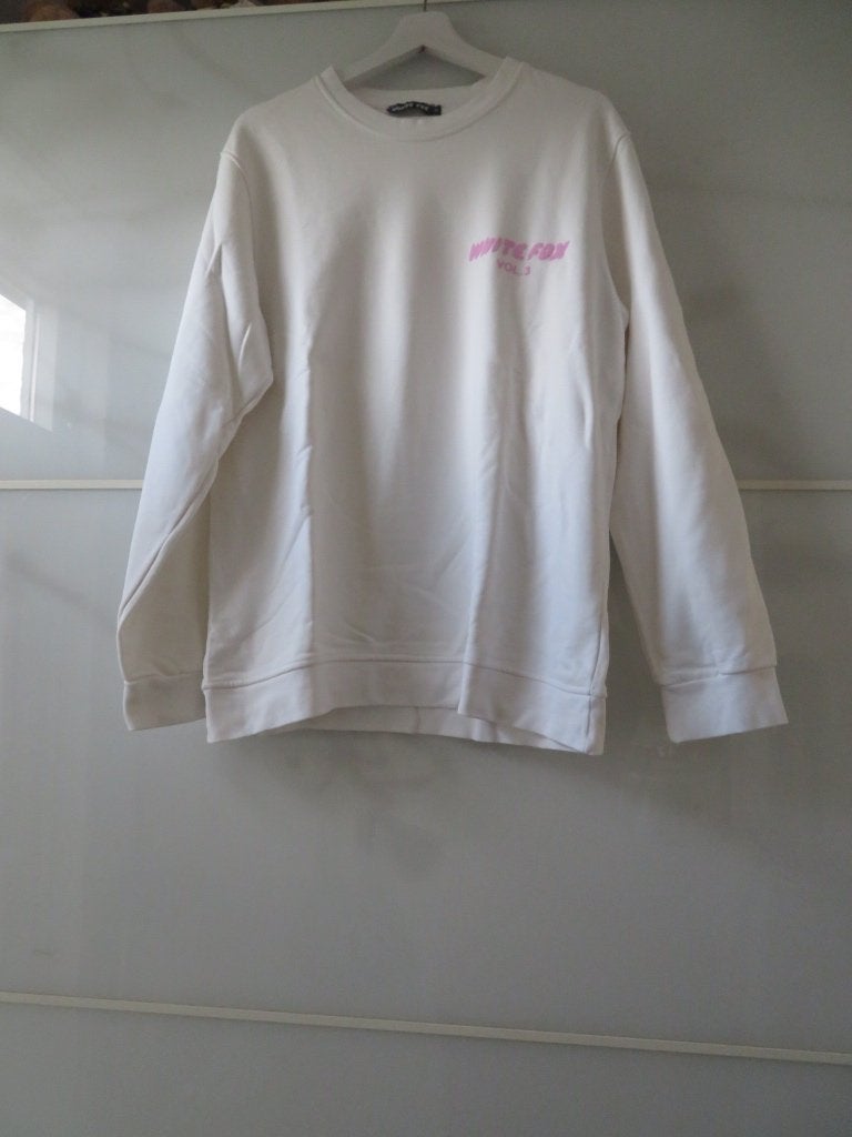 Sweater White Fox, Wit, Maat 46/48 (XL) of groter, Ophalen of Verzenden, Zo goed als nieuw