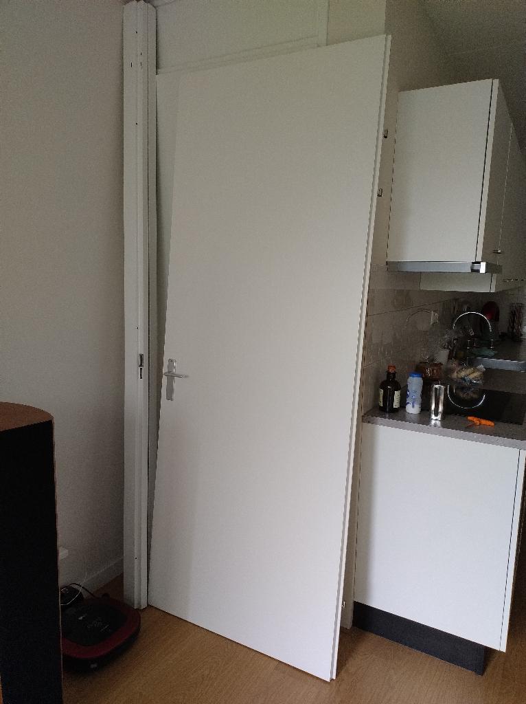 Binnendeur berkvens 88 x 231,5 cm (Opdek), Ophalen, 80 tot 100 cm, 215 cm of meer, Binnendeur